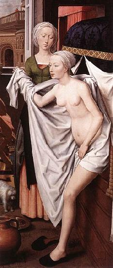 Hans Memling Bathsheba oil painting picture